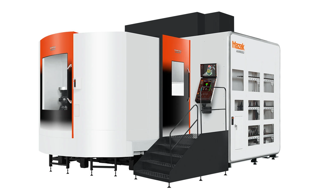 VORTEX e-V 實現穩定高精度加工的5軸同動控制立式加工中心機